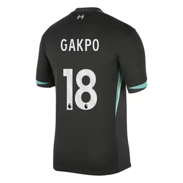 Levné Dětský Fotbalový Dres Liverpool Gakpo 18 Venkovní 2024-25