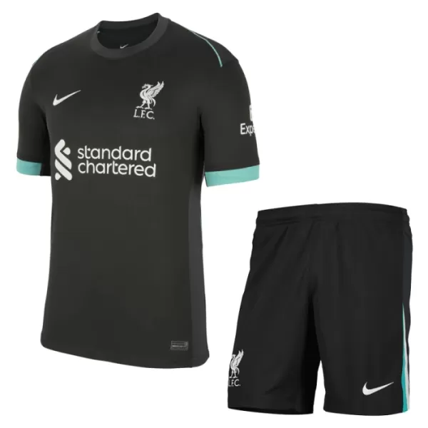 Levné Dětský Fotbalový Dres Liverpool Venkovní 2024-25