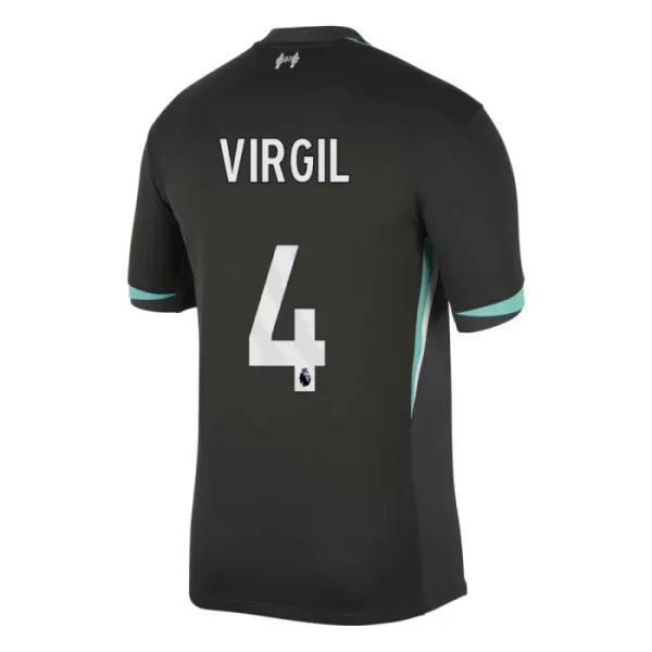 Levné Dětský Fotbalový Dres Liverpool Virgil 4 Venkovní 2024-25