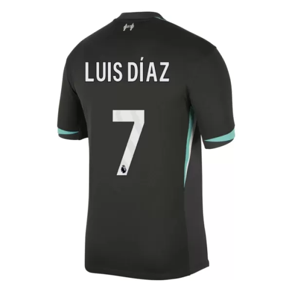 Levné Mužský Fotbalový Dres Liverpool Luis Diaz 7 Venkovní 2024-25