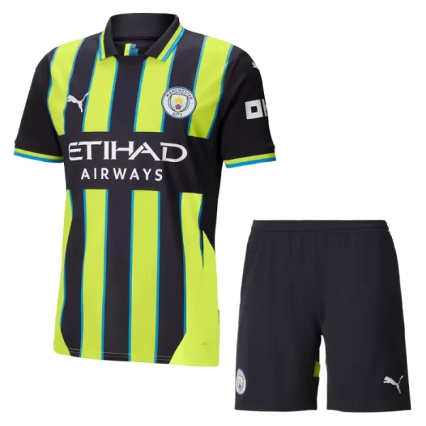 Levné Dětský Fotbalový Dres Manchester City Venkovní 2024-25