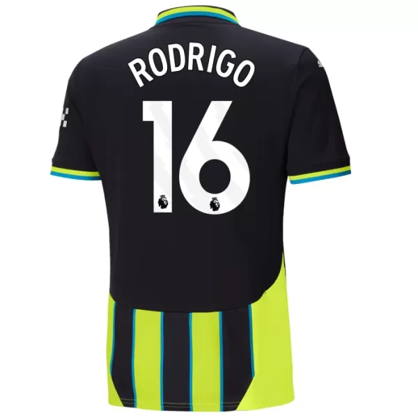 Levné Mužský Fotbalový Dres Manchester City Rodrigo 16 Venkovní 2024-25