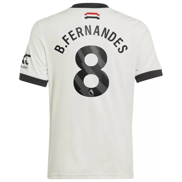 Levné Mužský Fotbalový Dres Manchester United Bruno Fernandes 8 Alternativní 2024-25