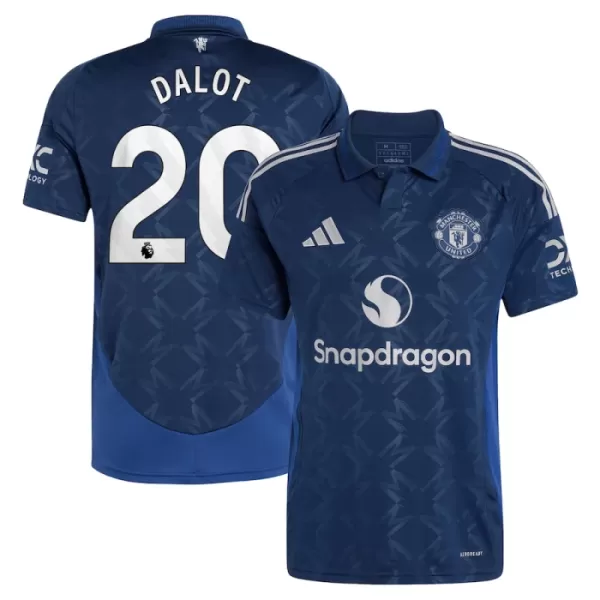 Levné Mužský Fotbalový Dres Manchester United Dalot 20 Venkovní 2024-25