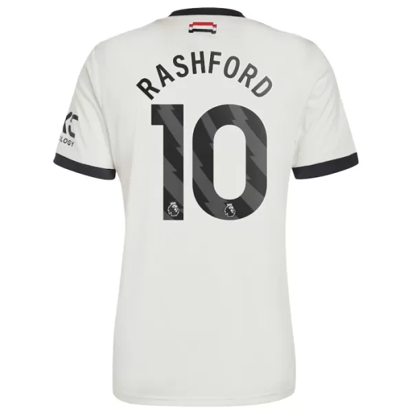 Levné Mužský Fotbalový Dres Manchester United Rashford 10 Alternativní 2024-25