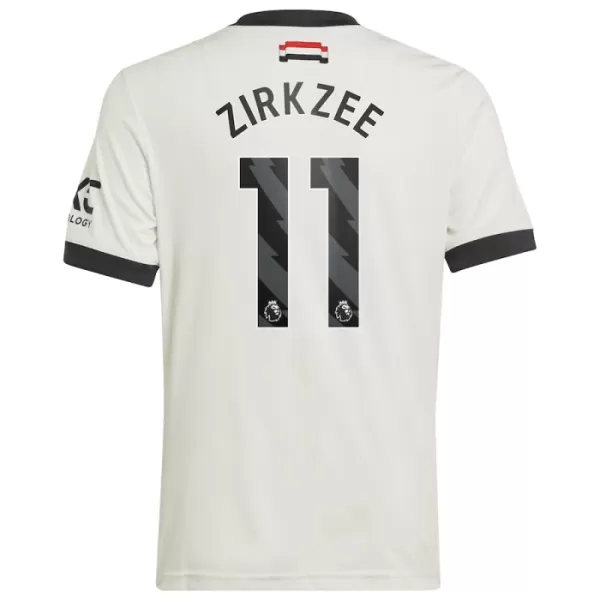 Levné Mužský Fotbalový Dres Manchester United Zirkzee 11 Alternativní 2024-25