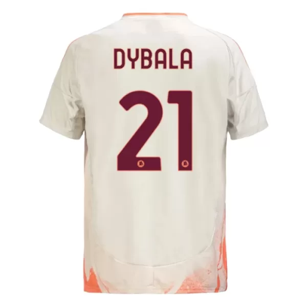 Levné Dětský Fotbalový Dres AS Řím Dybala 21 Venkovní 2024-25