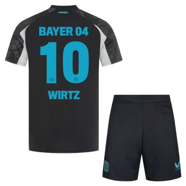 Levné Dětský Fotbalový Dres Bayer 04 Leverkusen Florian Wirtz 10 Alternativní 2024-25