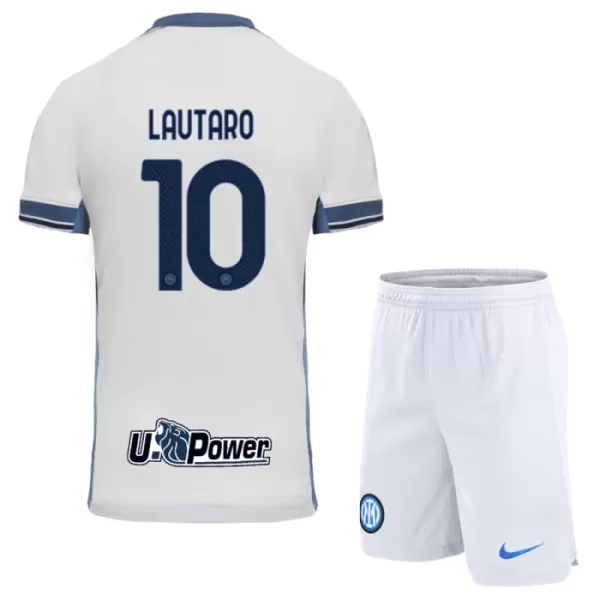 Levné Dětský Fotbalový Dres Inter Milán Lautaro Martinez 10 Venkovní 2024-25