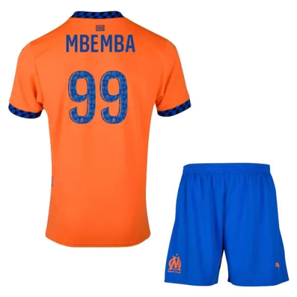 Levné Dětský Fotbalový Dres Olympique de Marseille Mbemba 99 Alternativní 2024-25