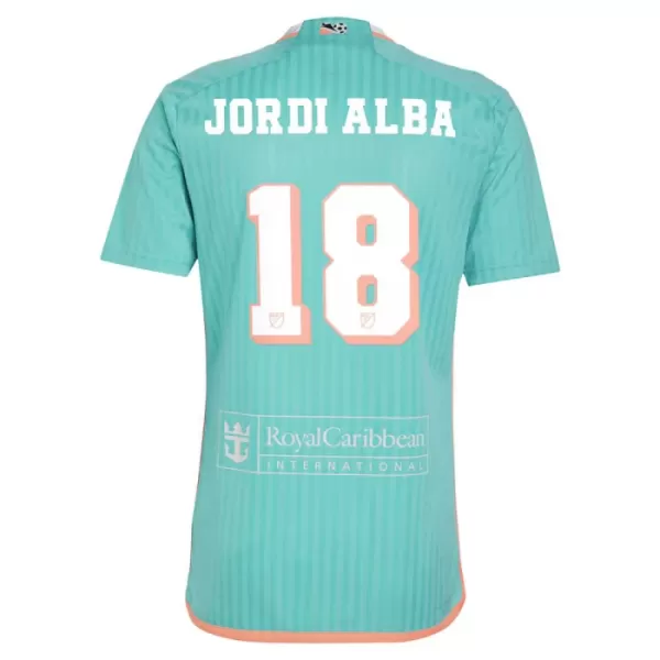 Levné Mužský Fotbalový Dres Inter Miami CF Jordi Alba Ramos 18 Alternativní 2024-25