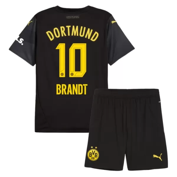 Levné Dětský Fotbalový Dres Borussia Dortmund Brandt 10 Venkovní 2024-25