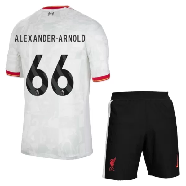 Levné Dětský Fotbalový Dres Liverpool Alexander-Arnold 66 Alternativní 2024-25