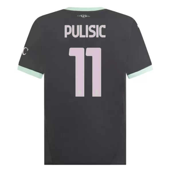 Levné Dětský Fotbalový Dres AC Milán Pulisic 11 Alternativní 2024-25