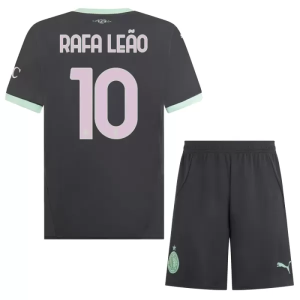 Levné Dětský Fotbalový Dres AC Milán Rafael Leao 10 Alternativní 2024-25