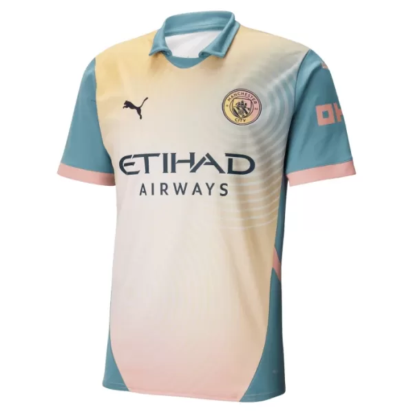 Levné Dětský Fotbalový Dres Manchester City Čtvrtý 2024-25