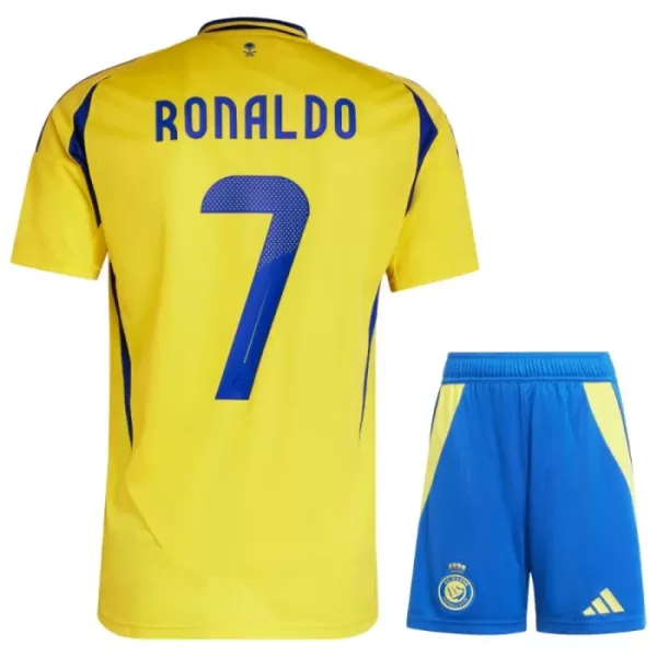 Levné Dětský Fotbalový Dres Al Nassr Ronaldo 7 Domácí 2024-25