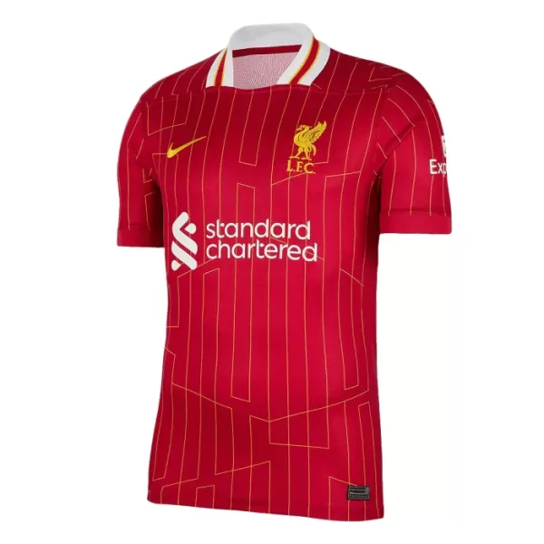 Levné Mužský Fotbalový Dres Liverpool Chiesa 14 Domácí 2024-25