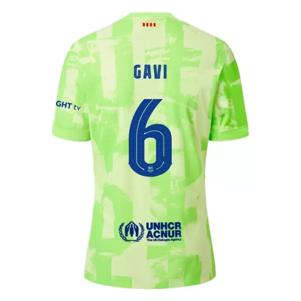 Levné Dětský Fotbalový Dres FC Barcelona Gavi 6 Alternativní 2024-25