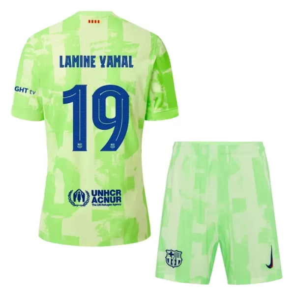 Levné Dětský Fotbalový Dres FC Barcelona Lamine Yamal 19 Alternativní 2024-25