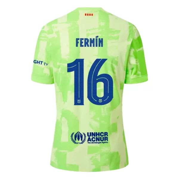 Levné Mužský Fotbalový Dres FC Barcelona Fermin 16 Alternativní 2024-25