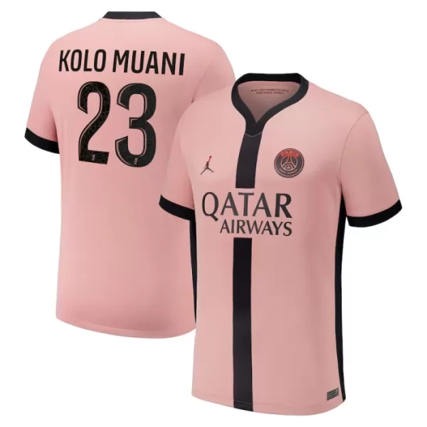 Levné Mužský Fotbalový Dres Paris Saint-Germain Kolo Muani 23 Alternativní 2024-25