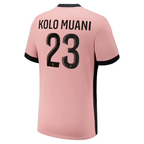 Levné Mužský Fotbalový Dres Paris Saint-Germain Kolo Muani 23 Alternativní 2024-25