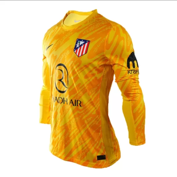 Levné Dětský Fotbalový Dres Atlético Madrid Brankářské Alternativní 2024-25 Dlouhý Rukáv