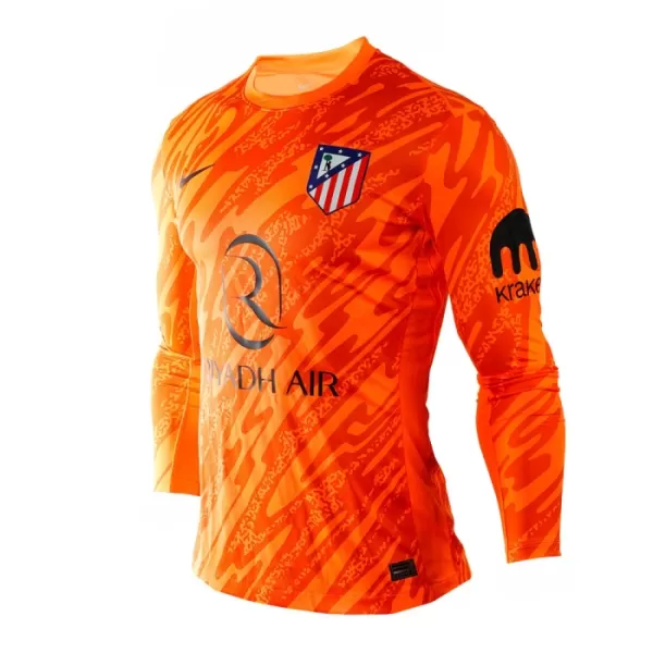 Levné Dětský Fotbalový Dres Atlético Madrid Čtvrtý Brankářské 2024-25 Dlouhý Rukáv