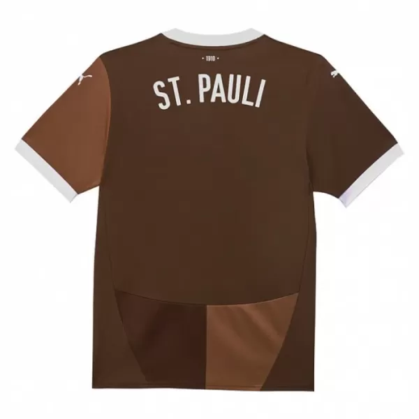 Levné Mužský Fotbalový Dres St Pauli Domácí 2024-25