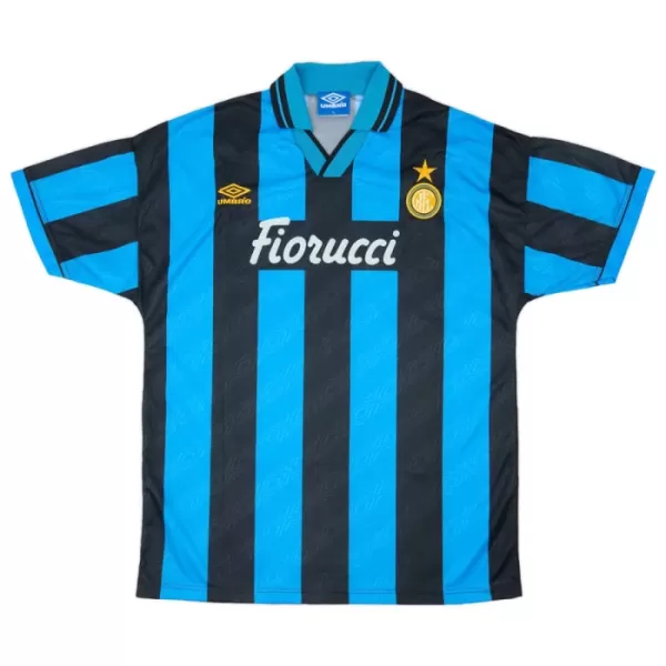 Levné Mužský Fotbalový Dres Inter Milán 1994-95 Domácí Retro