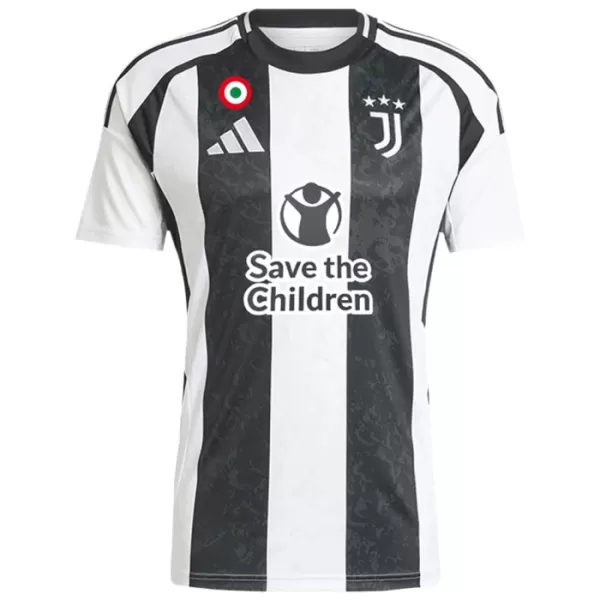 Levné Dětský Fotbalový Dres Juventus SaveChildren Domácí 2024-25