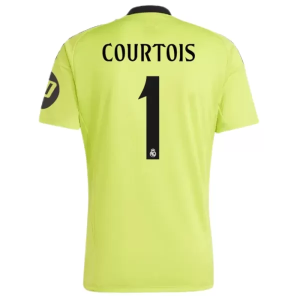 Levné Mužský Fotbalový Dres Real Madrid Courtois 1 Brankářské Alternativní 2024-25