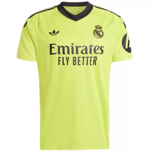 Levné Mužský Fotbalový Dres Real Madrid Courtois 1 Brankářské Alternativní 2024-25