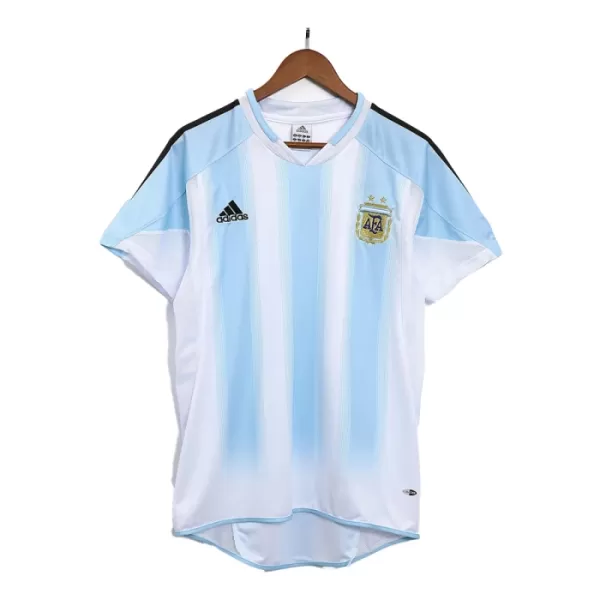 Levné Mužský Fotbalový Dres Argentina 2004-05 Domácí Retro