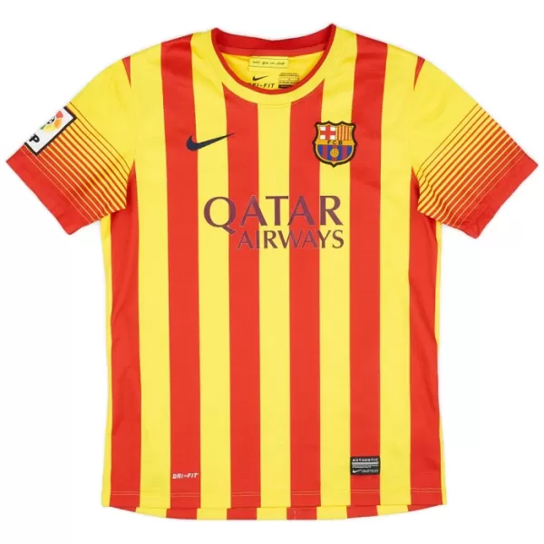 Levné Mužský Fotbalový Dres Barcelona 2013-14 Venkovní Retro