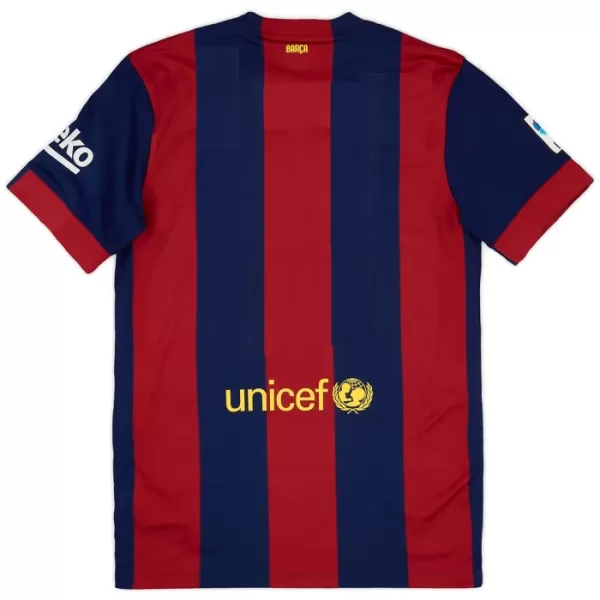 Levné Mužský Fotbalový Dres Barcelona 2014-15 Domácí Retro