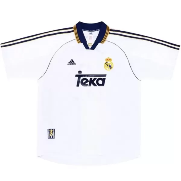 Levné Mužský Fotbalový Dres Real Madrid 1998-00 Domácí Retro