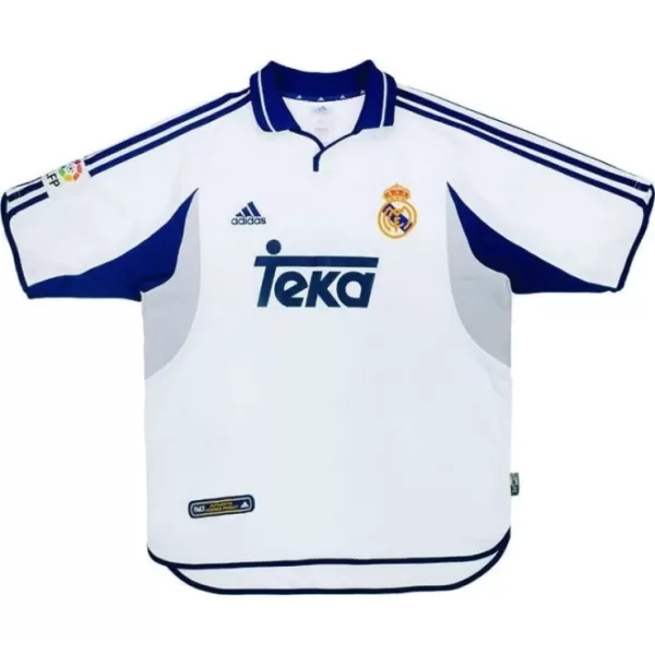 Levné Mužský Fotbalový Dres Real Madrid 2000-01 Domácí Retro