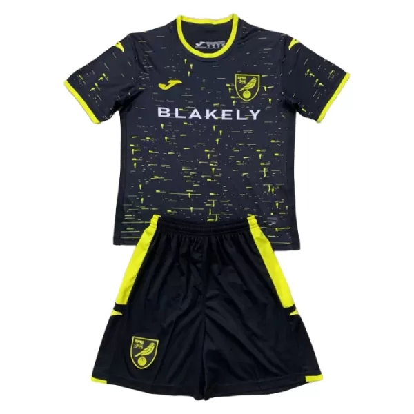 Levné Dětský Fotbalový Dres Norwich City Venkovní 2024-25