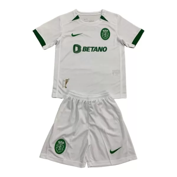 Levné Dětský Fotbalový Dres Sporting CP Venkovní 2024-25